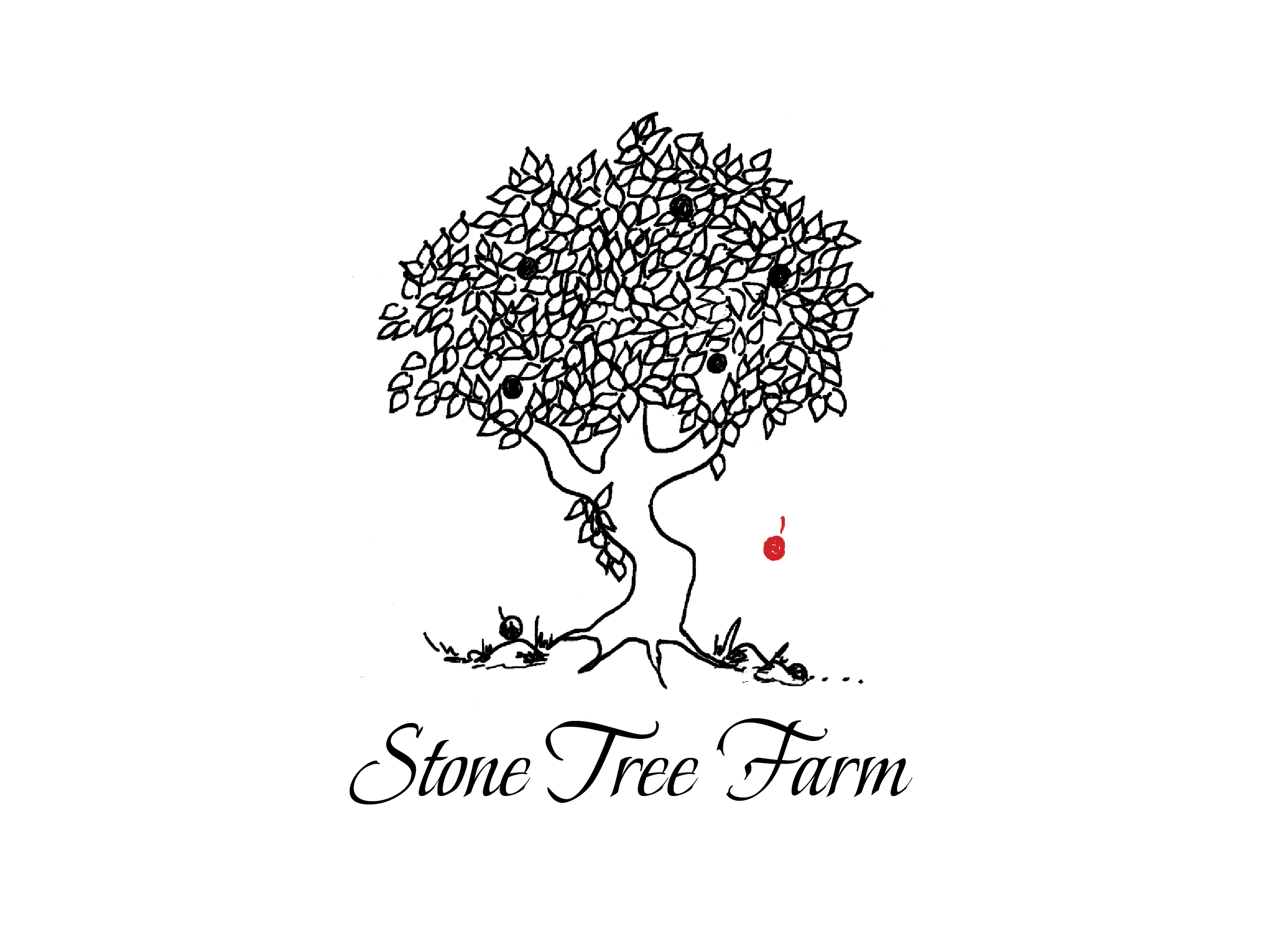 stone tree farm logo